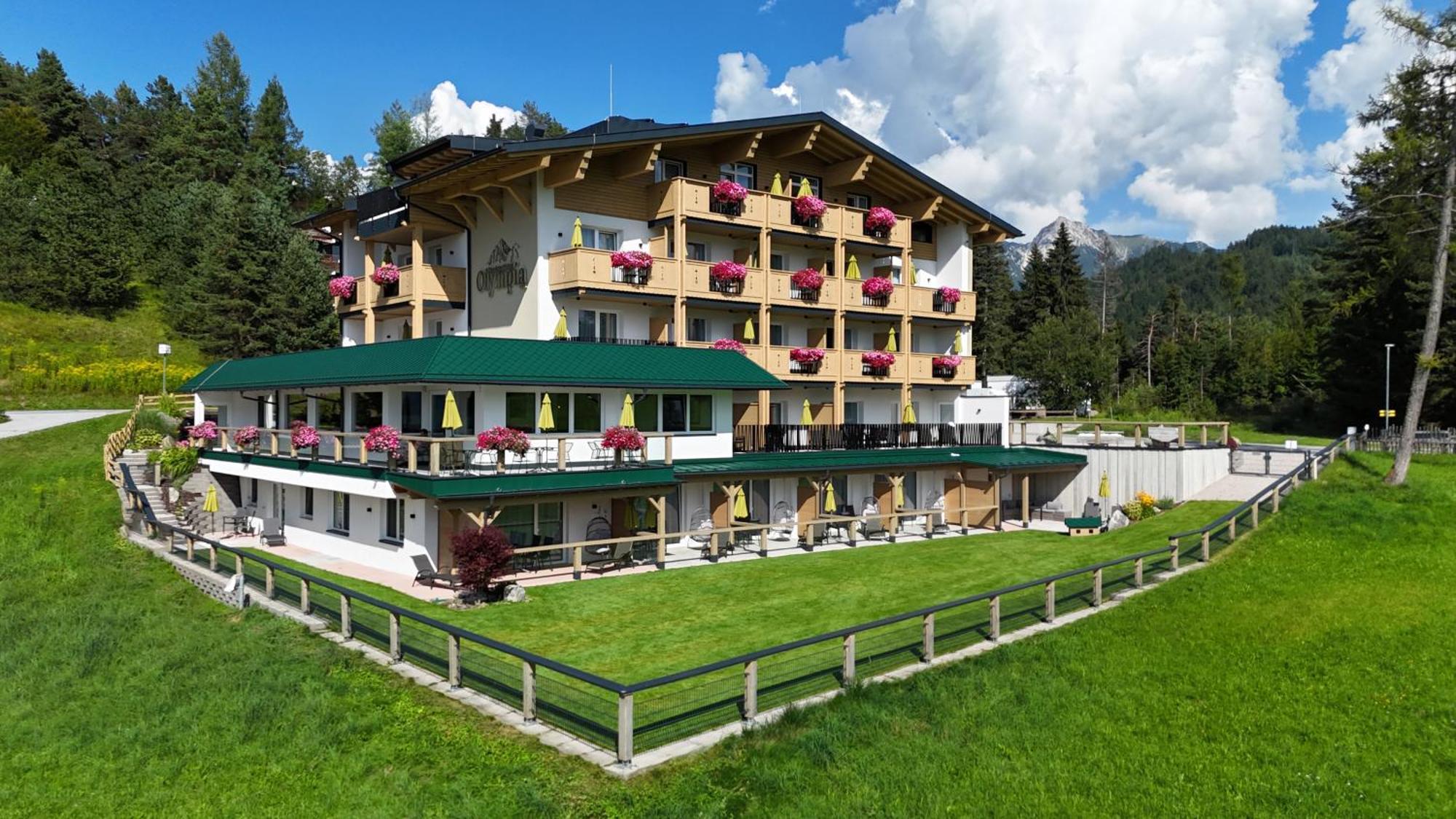 Das Aparthotel Olympia Tirol Seefeld in Tirol Bagian luar foto